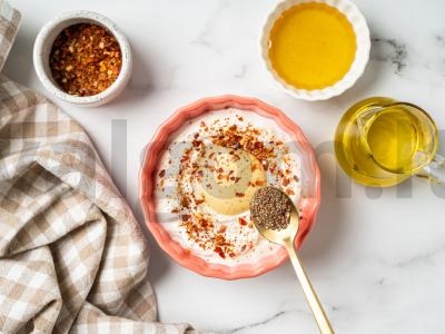 Kopūstų salotas su jogurto padažu Žingsnis 3