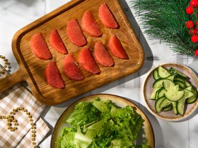 Salotos su vištiena ir greipfrutu Žingsnis 4