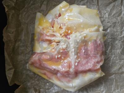 Traški samsa iš filo tešlos Žingsnis 3