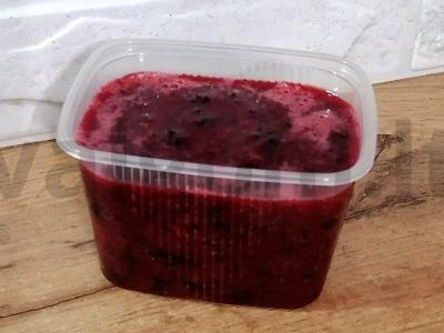 Juodųjų serbentų ruošinys su cukrumi Žingsnis 3