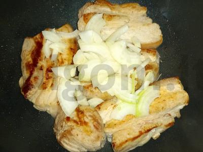 Putų troškinys su šonine Žingsnis 2