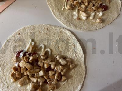 PP šašlykas su vištiena Žingsnis 6