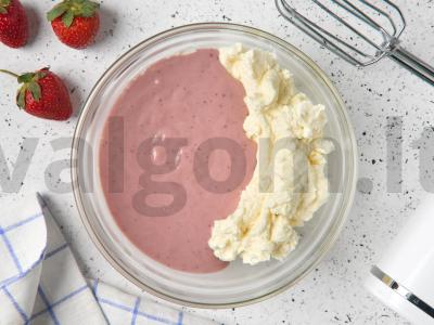 Braškės tiramisu Žingsnis 6