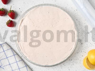 Braškės tiramisu Žingsnis 9