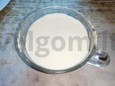 Minkštas braškinis ledas su džiovinta mėta Žingsnis 4