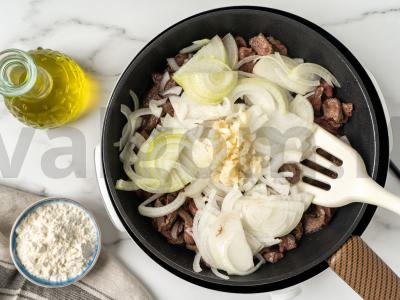 Gruzinų solianka Žingsnis 2