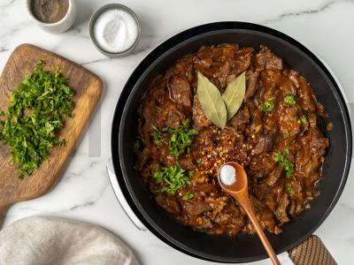 Gruzinų solianka Žingsnis 4