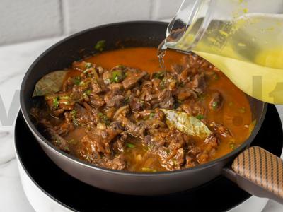 Gruzinų solianka Žingsnis 5