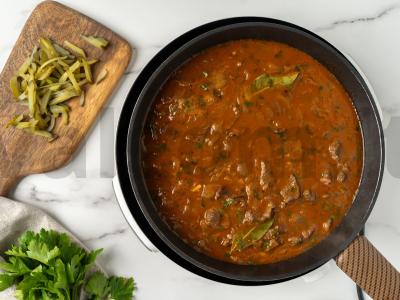 Gruzinų solianka Žingsnis 6