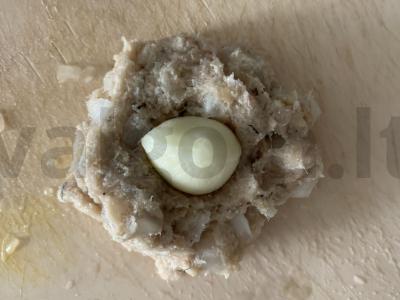 Žuvies kotletai su sūriu per 30 minučių Žingsnis 4