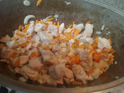 Vegetariškas plovas iš kalakutienos Žingsnis 3