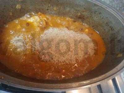 Vegetariškas plovas iš kalakutienos Žingsnis 4