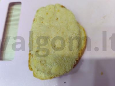 Karštas sumuštinis su vištienos kotletu ir sūriu Žingsnis 2