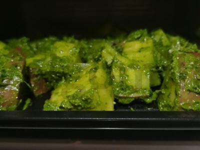 Kaimiškas pusryčių patiekalas su bulvėmis Žingsnis 5