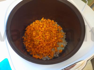 Kukurūzų garnyras su moliūgu ir pomidorų pasta Žingsnis 3