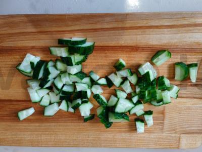 Salotas su vištiena, daržovėmis ir džiovintais abrikosais Žingsnis 5