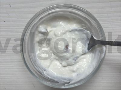 Greitas kremas su kokosų drožlėmis ir lazdyno riešutais Žingsnis 5