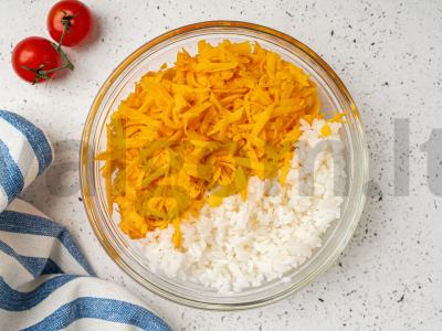 Meksikietiška moliūgų patiekalas Žingsnis 3