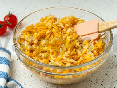 Meksikietiška moliūgų patiekalas Žingsnis 4