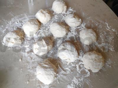 Kepti pyragėliai su mėsa Žingsnis 6