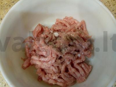 Cukinijos su faršu ir mocarela orkaitėje Žingsnis 2