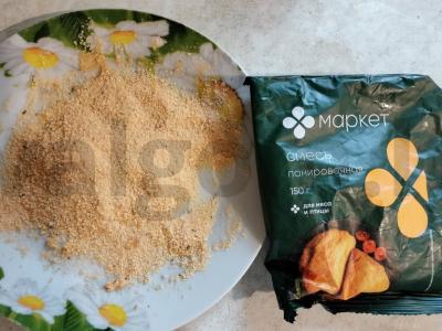 Švelnūs vištienos nagetai keptuvėje Žingsnis 2