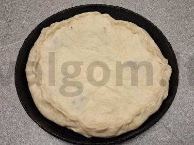 Pyragas su kiaulienos faršu arbatai Žingsnis 6