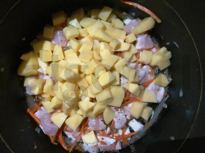 Įdarytas patisonas vakarienei Žingsnis 2