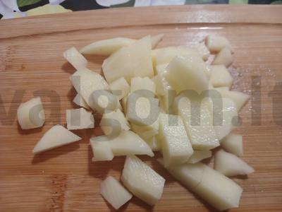 Žirnių sriuba su kepenėlėmis Žingsnis 3