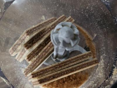 Desertas stiklinėje be kepimo Žingsnis 1