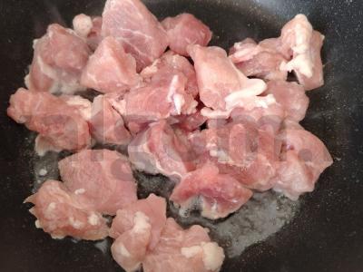 Grikių košė su mėsa ir daržovėmis vakarienei Žingsnis 2