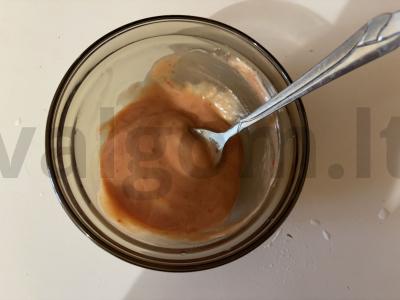 Porcinė pica su sočia įdaru Žingsnis 3