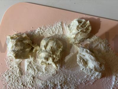 Porcinė pica su sočia įdaru Žingsnis 4