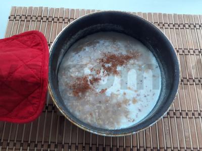 Avižinė pieno košė su šilkmedžiu ir cinamonu Žingsnis 2