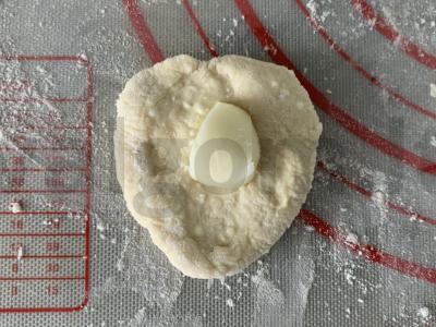 Koldūnai su sūriu skamorca Žingsnis 7