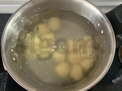 Koldūnai su sūriu skamorca Žingsnis 9