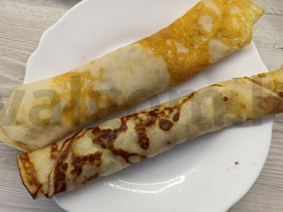 Blynai su varškės sūriu ir bananų piurė pagrindine nuotrauka