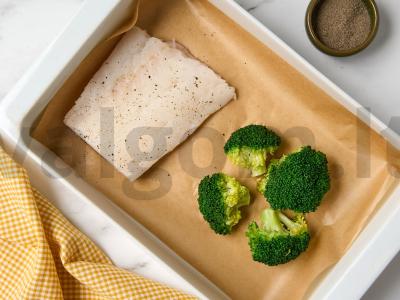 Kepta menkė su brokoliais ir mažais bulvytėmis Žingsnis 3