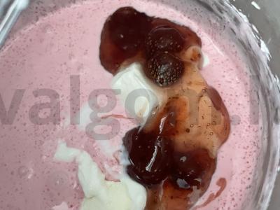 Kremas varškės „Rozeo“ Žingsnis 6