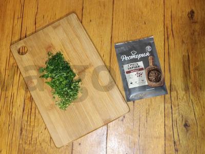 Kiaulienos lyulya-kebabas ant anglių Žingsnis 2