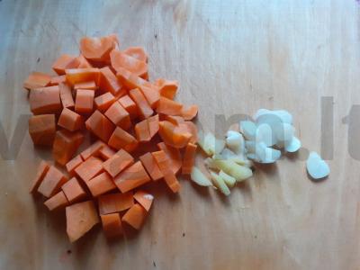 Trokštos daržovės azijietišku stiliumi vakarienei Žingsnis 2