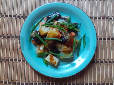 Trokštos daržovės azijietišku stiliumi vakarienei Žingsnis 8