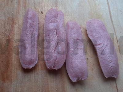 Skrebučiai su dešrelėmis ir marinuotais svogūnais Žingsnis 4