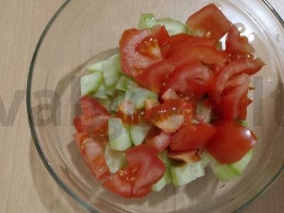 Greitas salotas su dešra Žingsnis 2