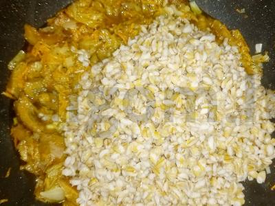 Perlo košė su grybais Žingsnis 5