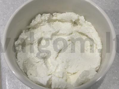 Desertas „Varškės-kavos“ Žingsnis 1