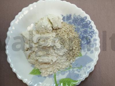 Naudingos bandelės su avižiniais dribsniais Žingsnis 3