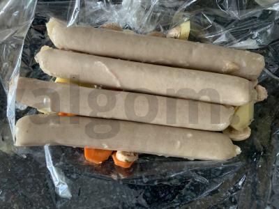 Vištienos dešrelės, keptos su daržovėmis maiše Žingsnis 3