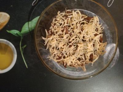 Bulvių apkepas su grybais Žingsnis 4