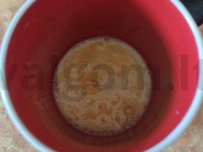 Šokoladinis keksiukas puodelyje per 5 minutes Žingsnis 1